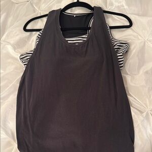 CALIA by Carrie Underwood Black and Gray Tank Top with Moisture-Wicking Fabric